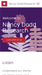 Mobile Screenshot of nancydodd.com